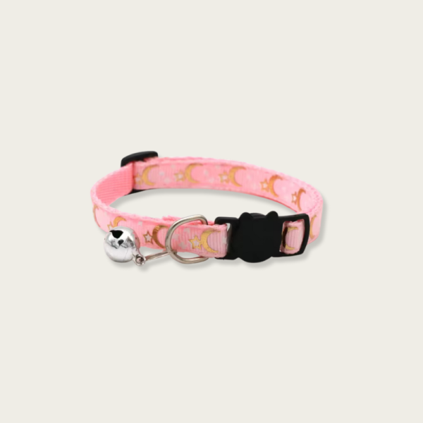 Lightweight & Durable Lunar Charm Cat Collar - Image 5