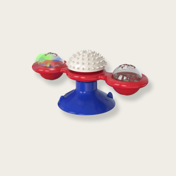 Groomer Windmill with Whirligig Interactive Cat Toy - Image 5
