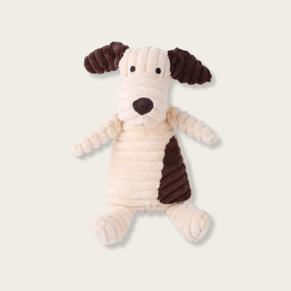 Animal Squeaky Corduroy Indestructible Dog Toys - Image 5