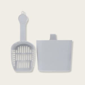 Integrated Storage Litter Scoop Set