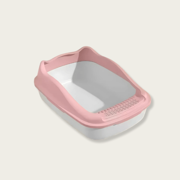 High-Sided Open-Top Cat Litter Box - Image 7