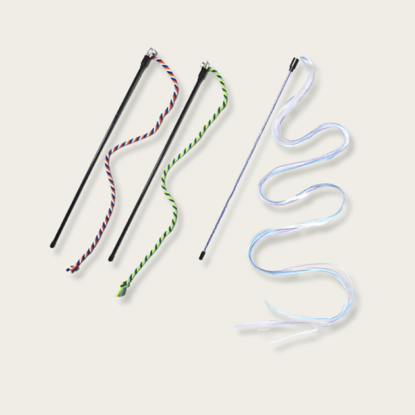Teasing Wand Interactive Cat Toys