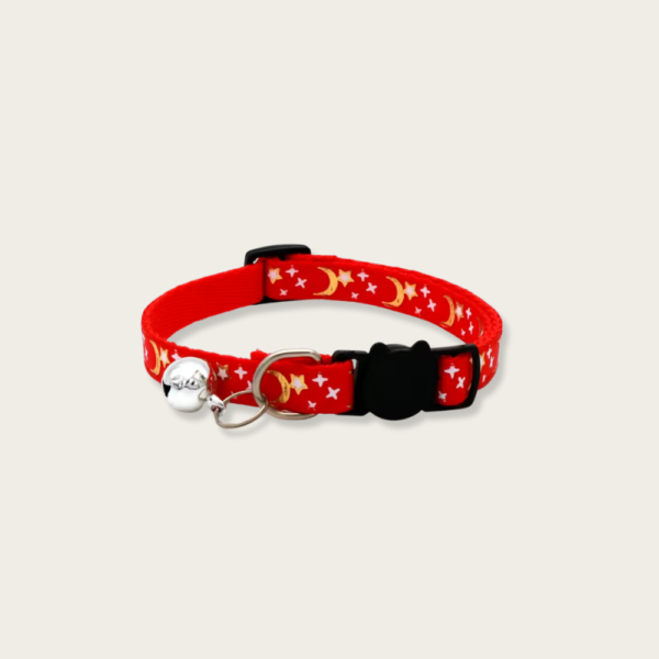 Lightweight & Durable Lunar Charm Cat Collar - Image 8