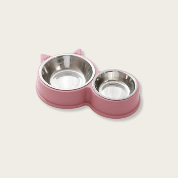 Stainless Steel Non-Slip Dual Dog Bowls & Cat Bowls - Image 6