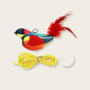 Chirping Flying Bird Stimulating Cat Toy