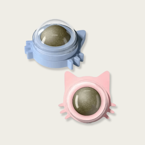 360° Rotating Balls Natural Catnip Stimulating Cat Toy - Image 13