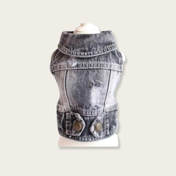 Classic Denim Vest Dog Clothes / Cat Clothes - Image 11
