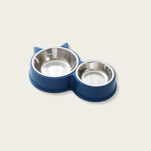 Stainless Steel Non-Slip Dual Dog Bowls & Cat Bowls - Image 3