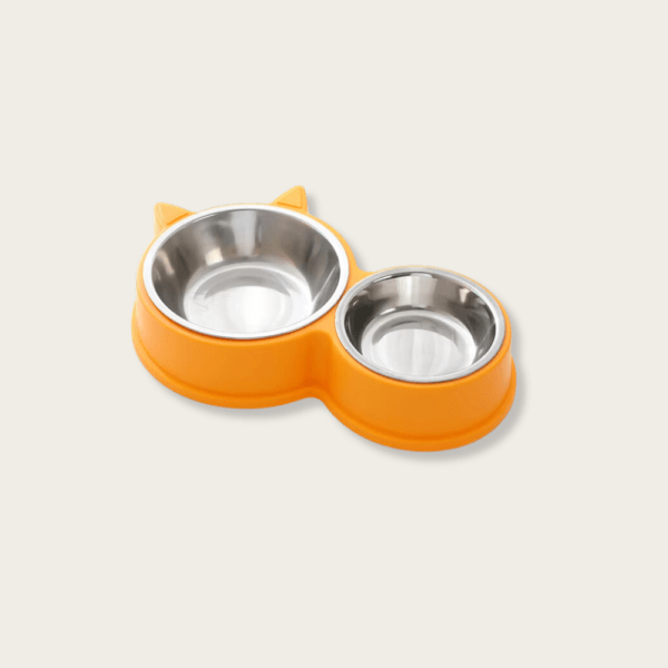 Stainless Steel Non-Slip Dual Dog Bowls & Cat Bowls - Image 4