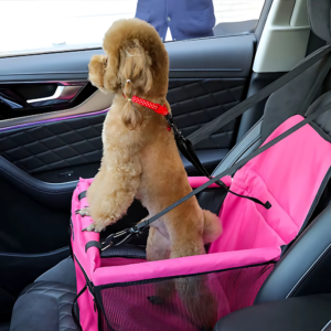 Secure Foldable Cat & Dog Car Seat Carrier