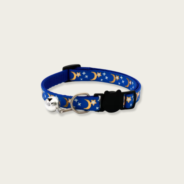 Lightweight & Durable Lunar Charm Cat Collar - Image 7
