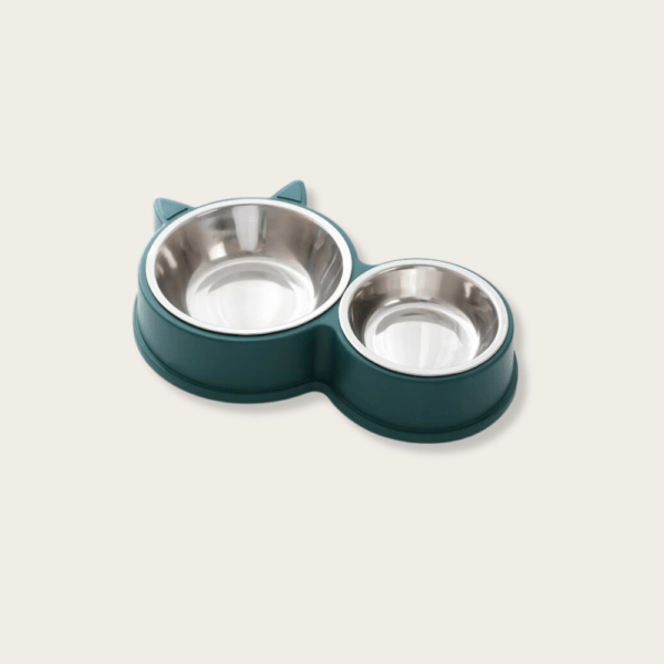 Stainless Steel Non-Slip Dual Dog Bowls & Cat Bowls - Image 5