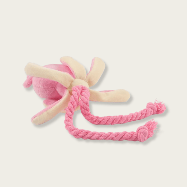 Interactive Squeaking Octopus Indestructible Dog Toy - Image 3