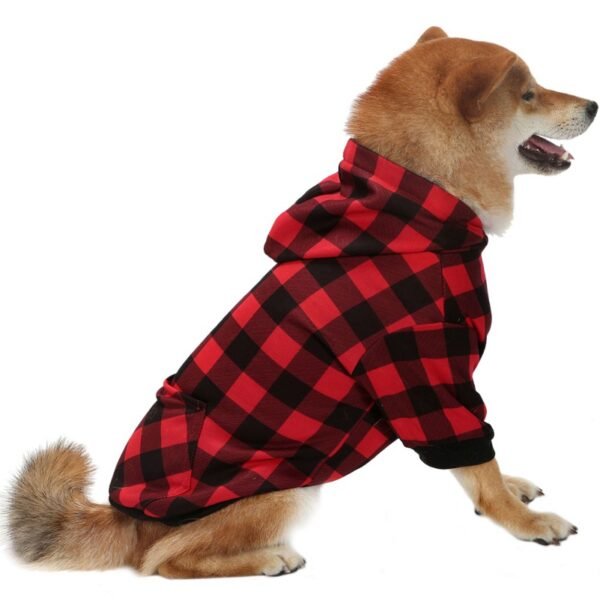 Classic Buffalo Hooded Dog Clothes / Cat Clothes - Image 3
