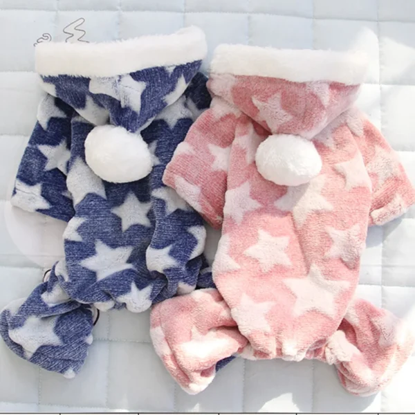 Fleece Starry Night Dog Clothes / Cat Clothes - Image 2
