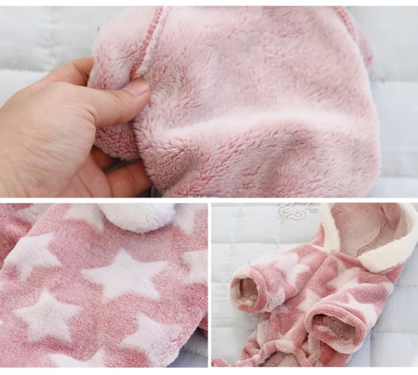 Fleece Starry Night Dog Clothes / Cat Clothes - Image 3