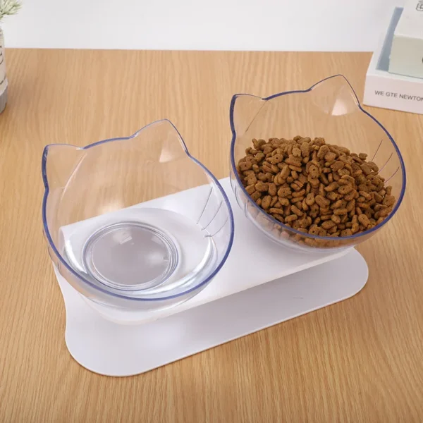 Tilted Whisker-Friendly Elevated Cat Bowls and Dog Bowls - Image 3