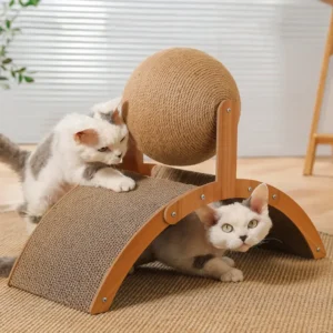 Cat Scratching Post with Large Cat Scratcher Ball