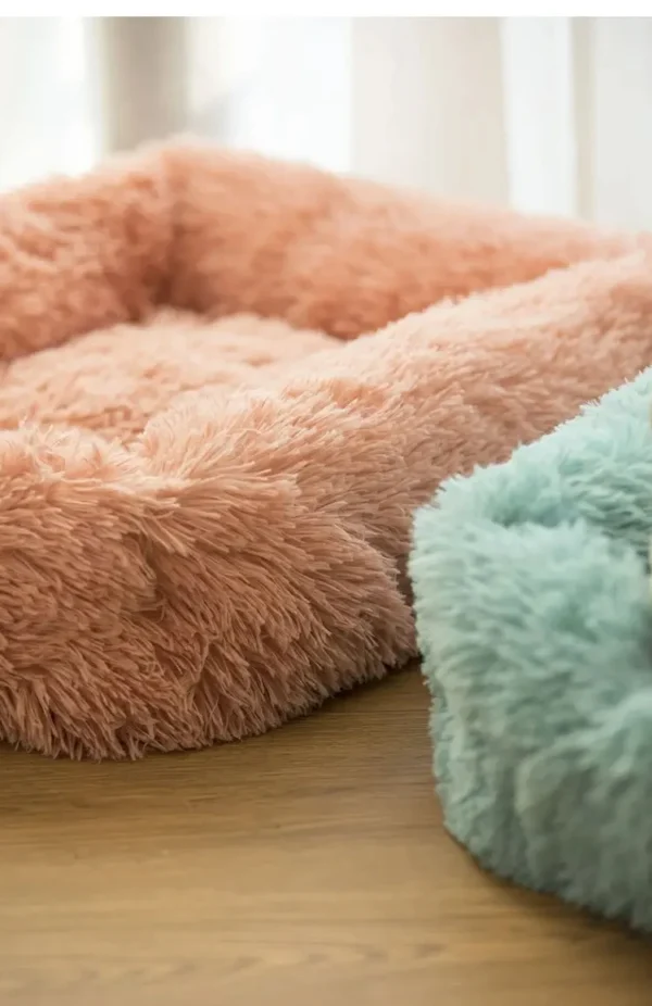 Enhanced Comfort Plush Cat Bed or Dog Bed - Image 17