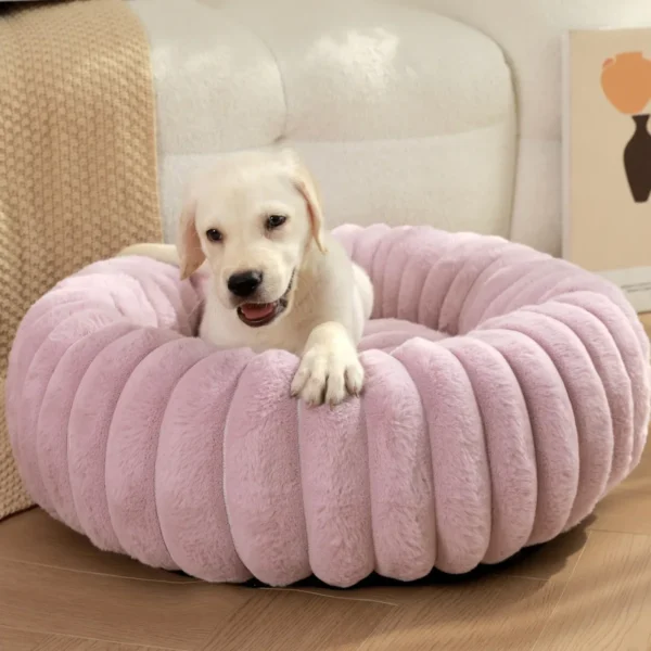 Ultra-Soft Donut Dog Bed and Cat Bed - Image 3