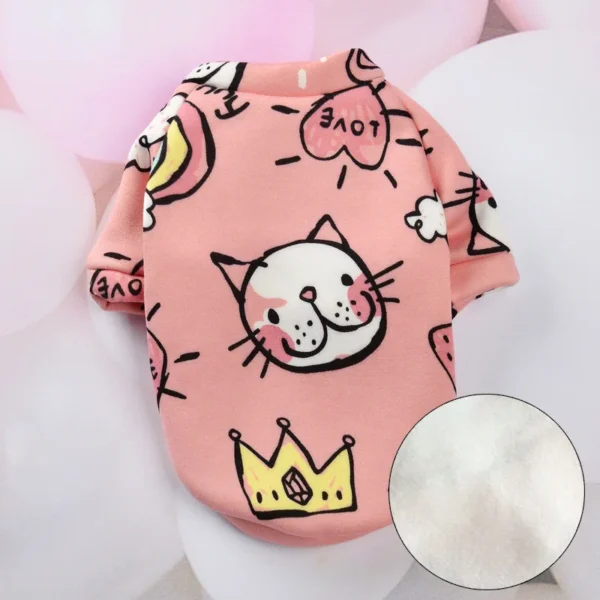 Soft Fleece Stretchy Dog Clothes / Cat Clothes - Image 14