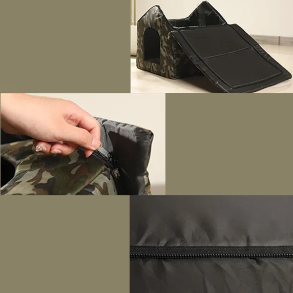 Waterproof Collapsible Outdoor Cat Bed, Dog Bed - Image 7