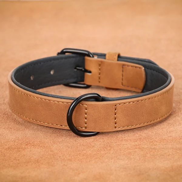 Premium Adjustable Leather Dog Collar - Image 2