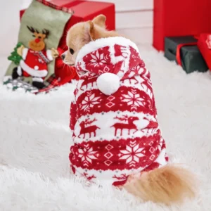 Cozy and Warm Christmas Dog Clothes / Cat Clothes