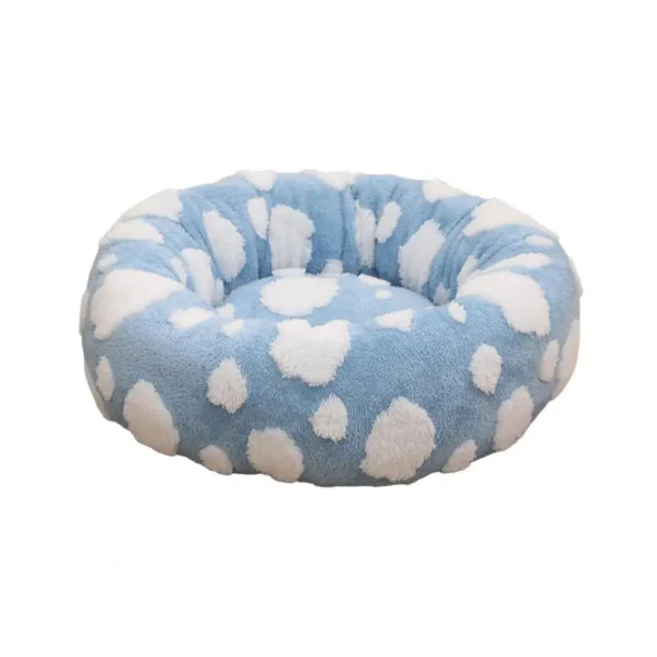 Extra Stuffed Plush Donut Dog Bed and Cat Bed - Image 13