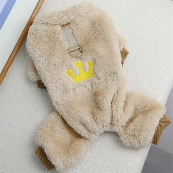 Fleece Snuggle Jumpsuit Dog Clothes / Cat Clothes - Image 6