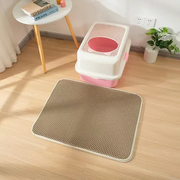 Double-Layer Cat Litter Mat - Image 4