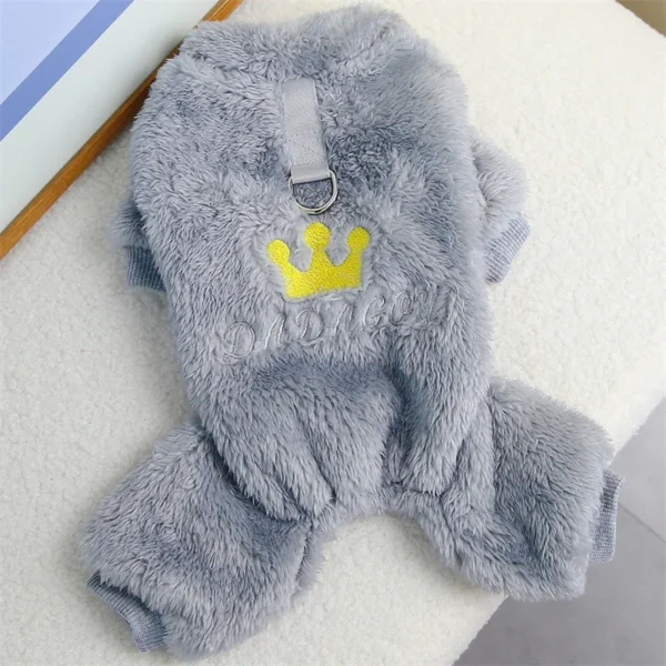 Fleece Snuggle Jumpsuit Dog Clothes / Cat Clothes - Image 7