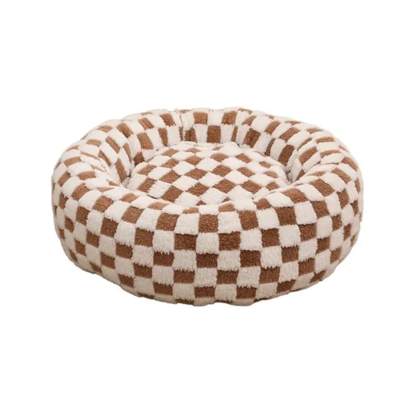 Extra Stuffed Plush Donut Dog Bed and Cat Bed - Image 12