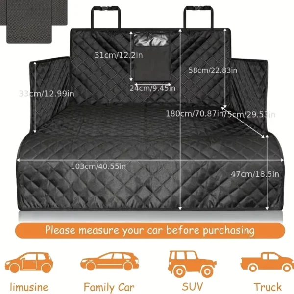 Ultimate SUV Dog Car Seat Cover / Trunk Cover - Image 2