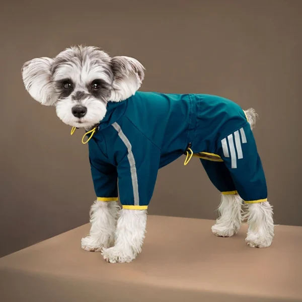 Reflective Waterproof Raincoat Dog Clothes
