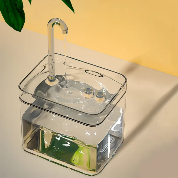 CrystalFlow Silent Cat Water Fountain / Dog Fountain - Image 2