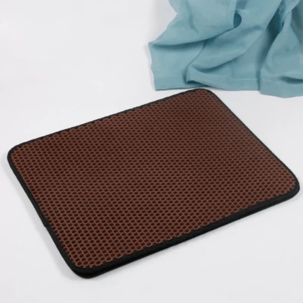Double-Layer Cat Litter Mat - Image 3