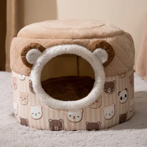 Max Cushion Adorable Bear Cat Bed and Dog Bed