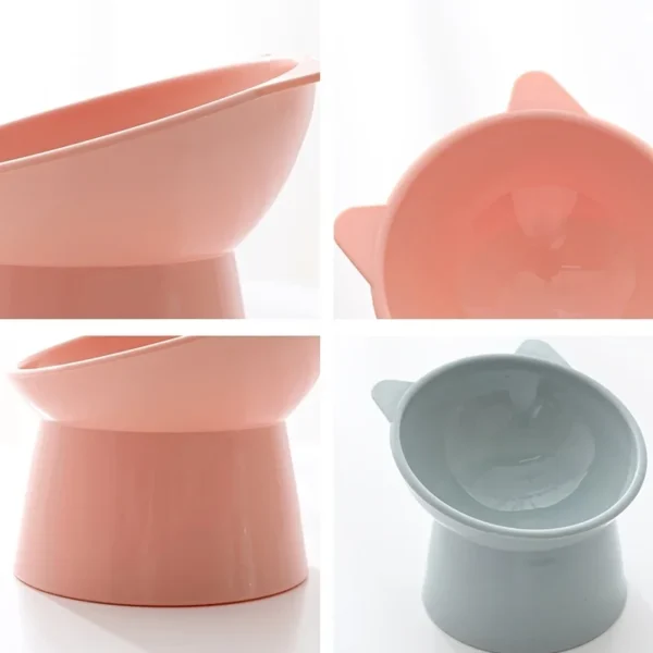 Anti-Choking Tilted Elevated Dog Bowl & Cat Bowl - Image 4