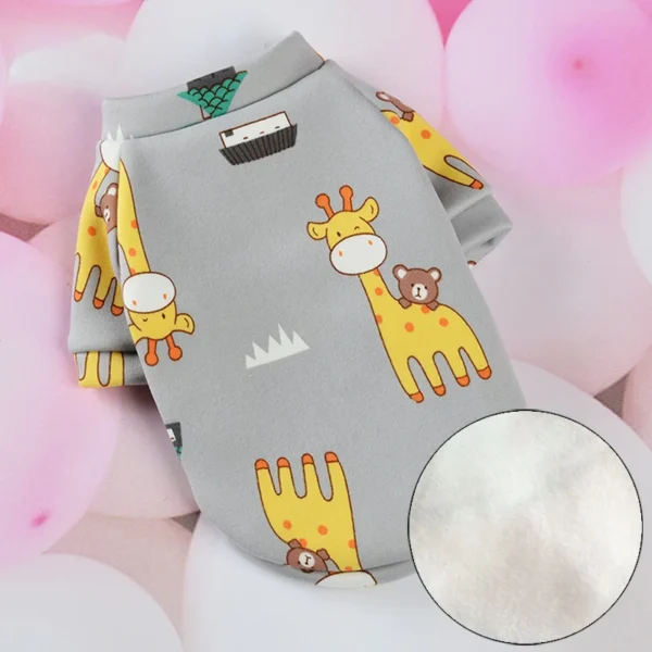 Soft Fleece Stretchy Dog Clothes / Cat Clothes - Image 8
