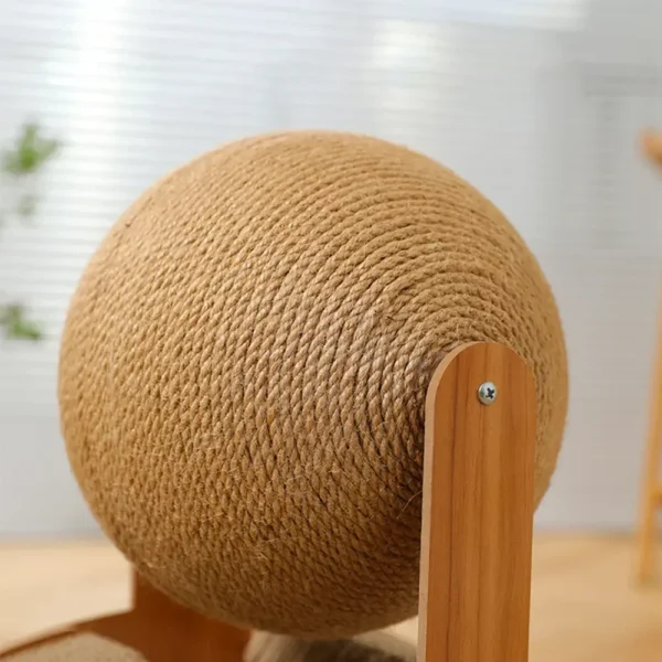 Cat Scratching Post with Large Cat Scratcher Ball - Image 4