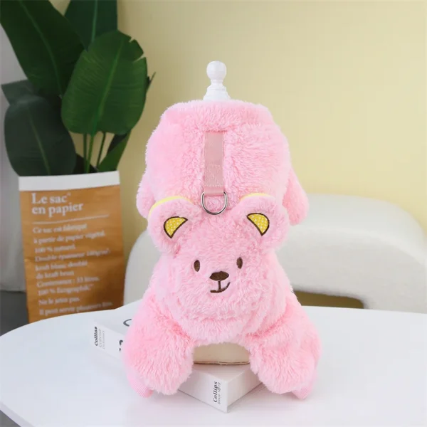 Fleece Snuggle Jumpsuit Dog Clothes / Cat Clothes - Image 9