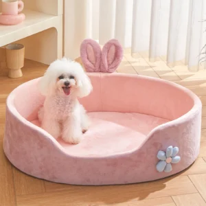 Detachable Washable Princess Dog Bed and Cat Bed