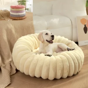 Ultra-Soft Donut Dog Bed and Cat Bed