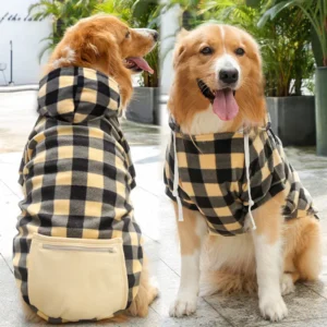 Comfortable Hooded Dog Clothes