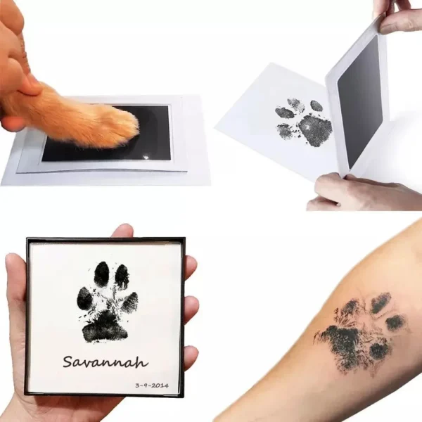 Safe & Non-Toxic Pet Paw Print Ink Pad - Image 2