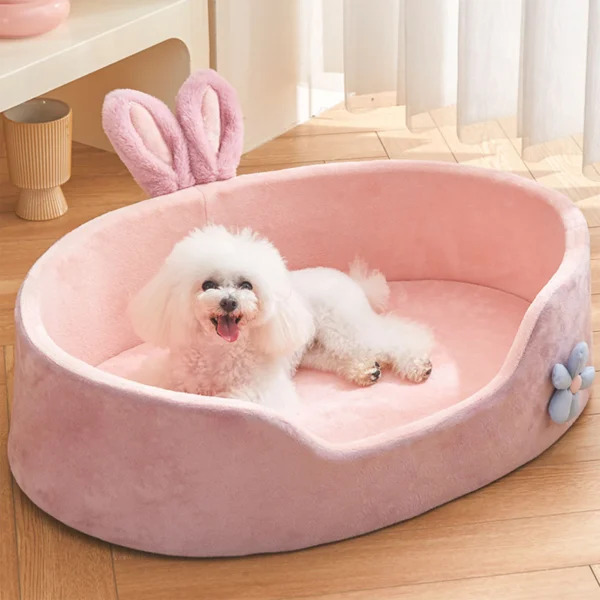 Detachable Washable Princess Dog Bed and Cat Bed - Image 2