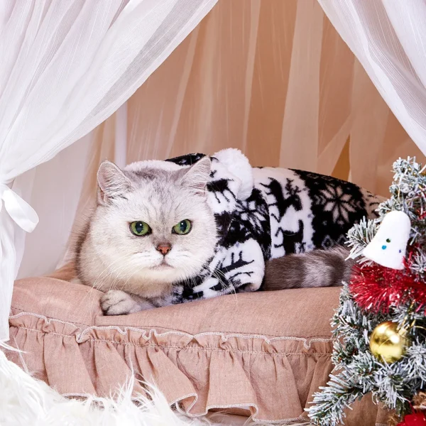 Cozy and Warm Christmas Dog Clothes / Cat Clothes - Image 3