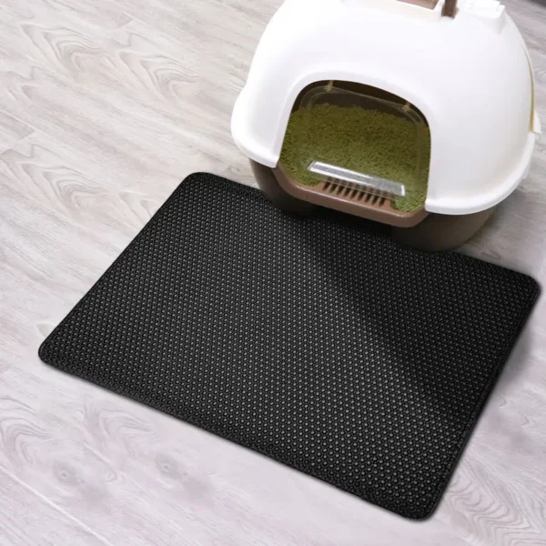 Double-Layer Cat Litter Mat - Image 2
