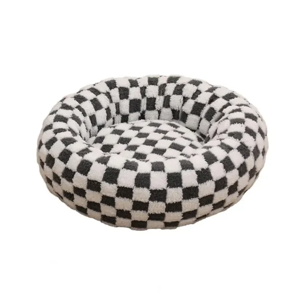 Extra Stuffed Plush Donut Dog Bed and Cat Bed - Image 11